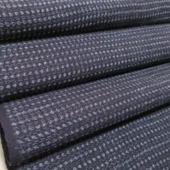 藍染古布綿　書生絣　久留米絣　絣着物リメイク　古布はぎれ　K-2