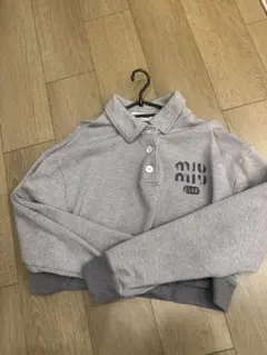 ミュウミュウジップワンピース、ニットtシャツ人気完売正規品 - メルカリ