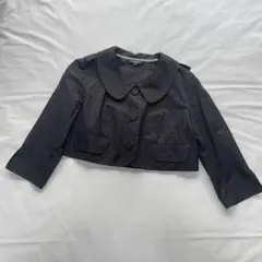 BURBERRYLONDON クロップドジャケット 綿 麻 絹 三陽商会 38のサムネイル