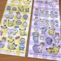 ポケモン キャラクターシールセット 2パック