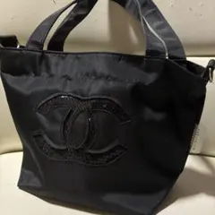CHANEL ブラック トートバッグ