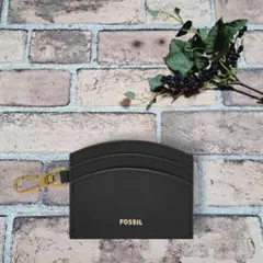 正規品♡ Fossil フォッシル カードケース ソフィア レザー 革 ブラック
