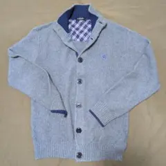 BURBERRY　BLACK LABEL　ニットカーディガン