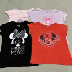 UNIQLO UT キッズ 半袖Tシャツ 4枚セット 110のサムネイル