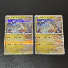 タケルライコ らくらいあらし 2枚