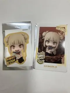 るかっぷ5周年POP UP ヒロアカ　トガヒミコ　カード・ステッカー