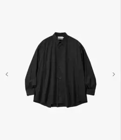 Graphpaper 26SS Silicon Poplin シャツ ブラックのサムネイル