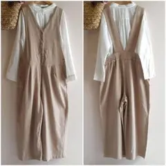 新品　SM2☆Vネックサロペット