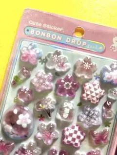 ⭐︎正規品⭐︎ボンボンドロップシール　和柄　第2弾　新作　桜　新品未開封