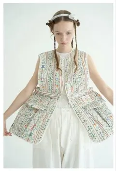 新品タグ付き DECO depuis1985 GREEN MALTY VEST - メルカリ