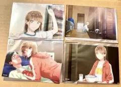 アオのハコ　クリアポストカード　鹿野千夏　4枚セットのサムネイル