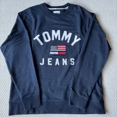 TOMMY JEANS ネイビー トレーナー L
