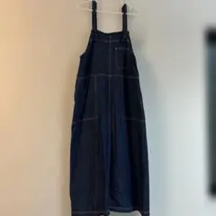 デニムキャミソールワンピース Mサイズ　しまむら　ロゴスデイズ