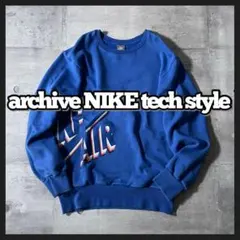 00s archive NIKE crew neck sweat y2k