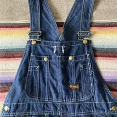 BIG SMITH ビッグスミス デニム オーバーオール〜60s 濃紺ビンテージのサムネイル