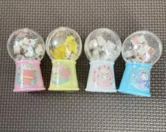 スヌーピー　ウッドストック　ガチャガチャ　消しゴム　4点　ガチャ消しのサムネイル