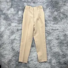 《grove》グローブ　パンツ　スラックス　フォーマル　ベージュ　ウエストゴム
