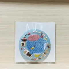 サンリオ 刺繍缶バッジ タキシードサム