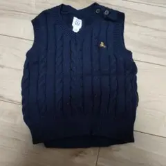 baby GAP ベビー ベスト 3-6ヶ月 ネイビー