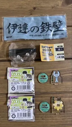 ハイキューアクリルminiフィギュア動物&モチーフ、横断幕【伊達工業】