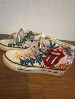 Ace of Spades グラフィティハイカットスニーカー