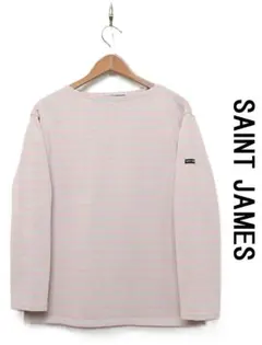 A444/美品 フランス製 SAINT JAMES ウェッソン バスクシャツ