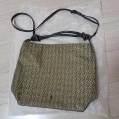 【新品未使用】自由区　2way　ショルダーバッグ　ロゴのサムネイル