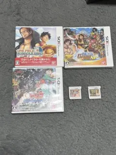 【動作確認済み】3DS ゲームセット ワンピース ドラゴンボール