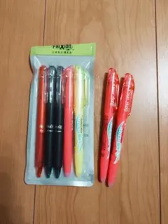 PILOT フリクション ボールペン・蛍光ペン 7本セット