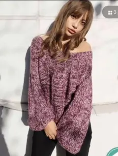 RESEXXY オフショルニット