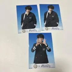 ミュージカル 刀剣乱舞 東京ドームシティ フードコラボ ブロマイド　3枚セット