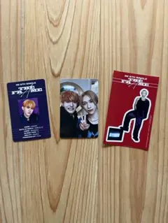 INI 田島将吾　池崎理人　トレカ　ステッカーTHE FRAME