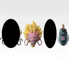 一番くじ ワンピース F賞 ヘッドマグネット　2個　モモの助　ドレーク