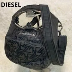 希少 DIESEL 2wayショルダーバッグ メタルハンドル y2k アーカイブ