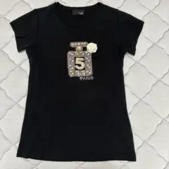 Grand Table 半袖Tシャツ ブラック パフュームモチーフのサムネイル
