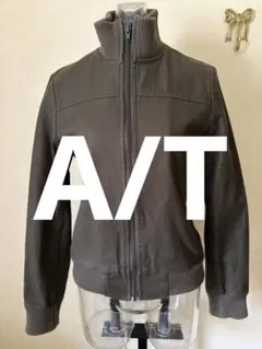美品⚫︎ A.T ⚫︎カーキ　ブルゾン　ATSURO TAYAMAのサムネイル