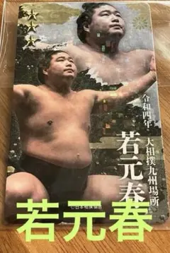 若元春 　大相撲九州場所　公式ファンクラブ限定トレカ