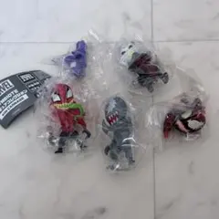 マーベル SYMBIOTE フィギュアコレクション 5種コンプセット