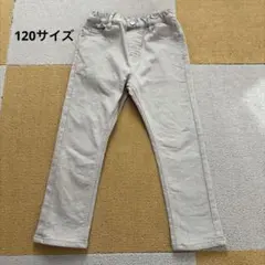 ブリーズ　あったかすぽ軽 裏起毛　テーパードパンツ 120 ベージュ