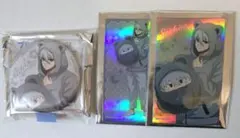 【匿名配送】くるみパジャマ メタリックカード ラメ缶バッジ 凪誠士郎 3点セット