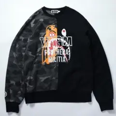 A BATHING APE アベイシングエイプ　シャーク　スウェット　トレーナー
