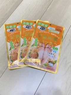 EVERYYOU 足裏角質パック キンモクセイの香り 3個セットのサムネイル