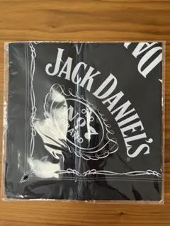 【非売品】【新品未開封】JACK DANIEL'S バンダナ (黒)１枚