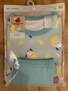 【新品未開封】UNIQLO サンリオキャラクター ポチャッコパジャマ 80cm