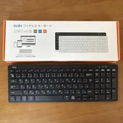 Ewin Bluetoothキーボード 日本語配列 ワイヤレス ブラックのサムネイル