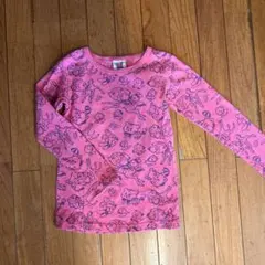 VanaVana ピンク 長袖カットソー 120cm