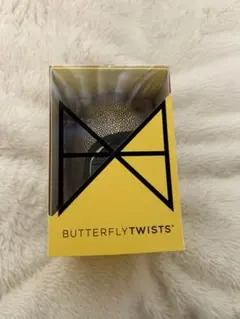 BUTTERFLY TWISTS フラットシューズ ラメブラックゴールド