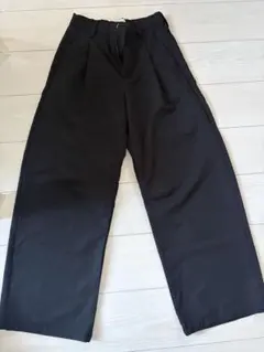 MONO-MART ワイドスラックス ブラック Sサイズ