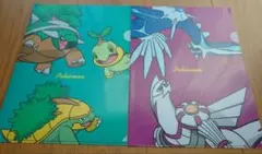 ポケモン クリアファイル　まとめ売り　バラ売り可　ナエトル　ディアルガ　パルキア