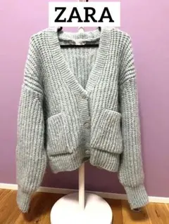 ニットカーディガン　ZARA